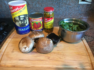  Grilled Marconi Mushrooms